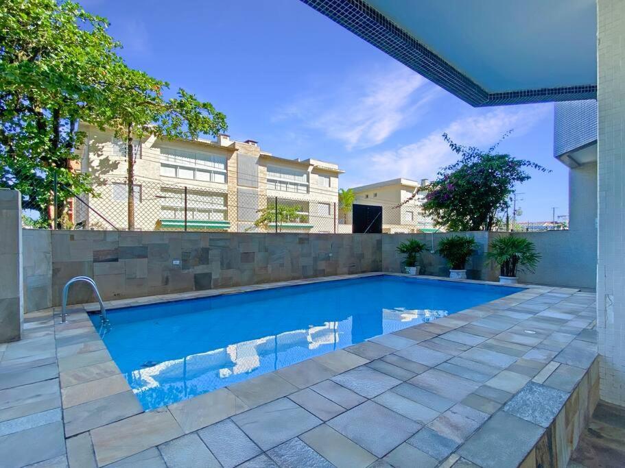 Balcony Barbecue Swimming Pool 4 Bdrm Ac Appartement Guarujá Buitenkant foto