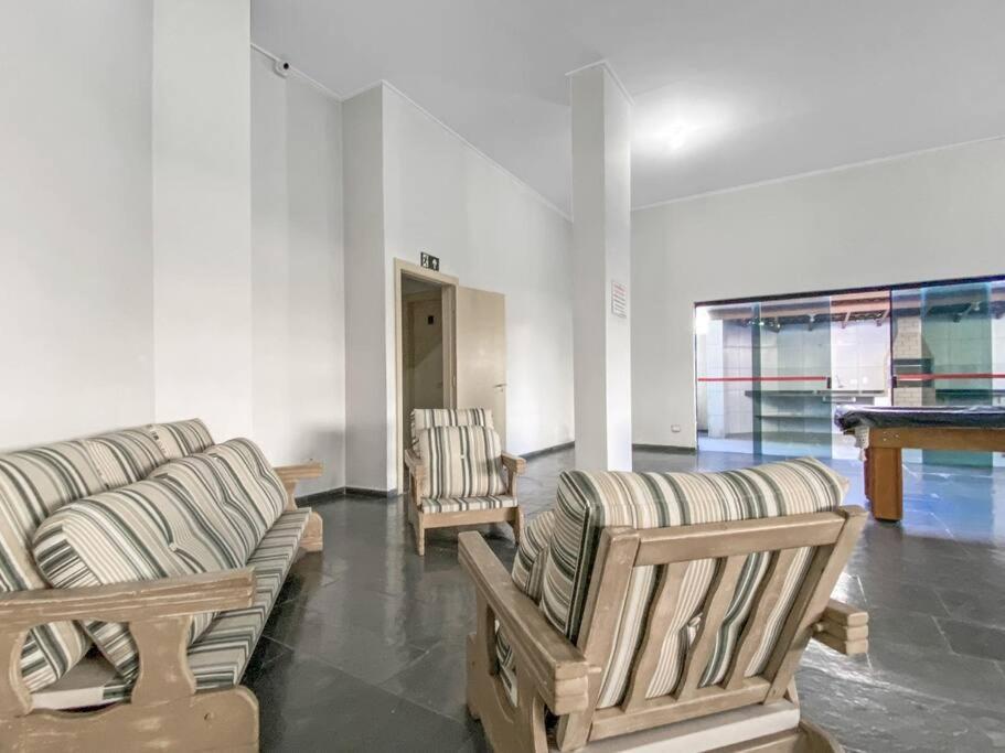 Balcony Barbecue Swimming Pool 4 Bdrm Ac Appartement Guarujá Buitenkant foto